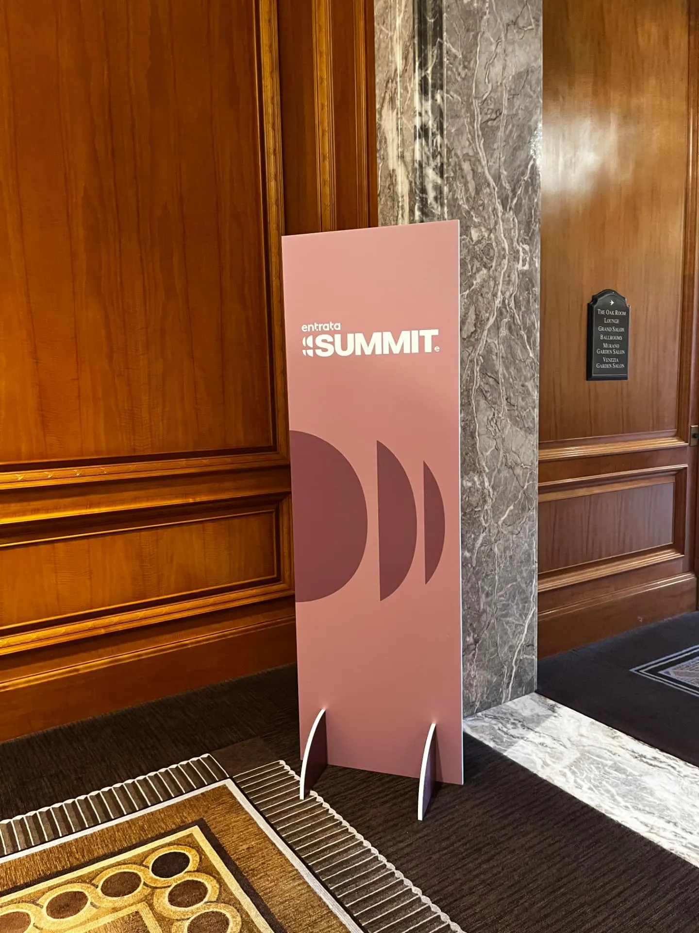 Summit 2026 Directional Signage