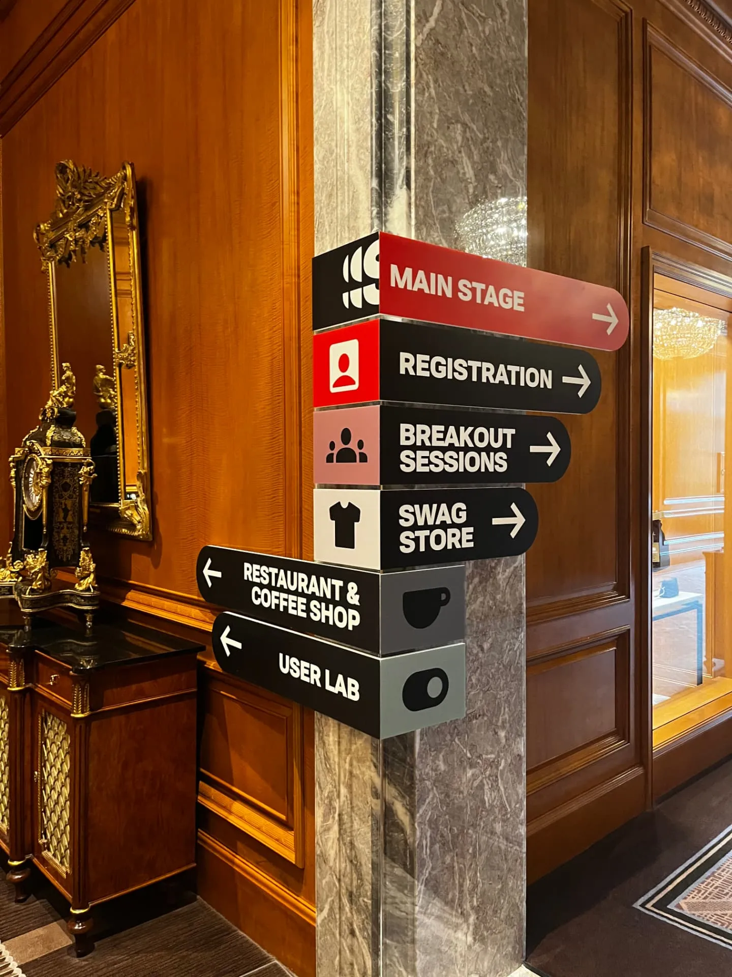 Summit 2026 Directional Signage