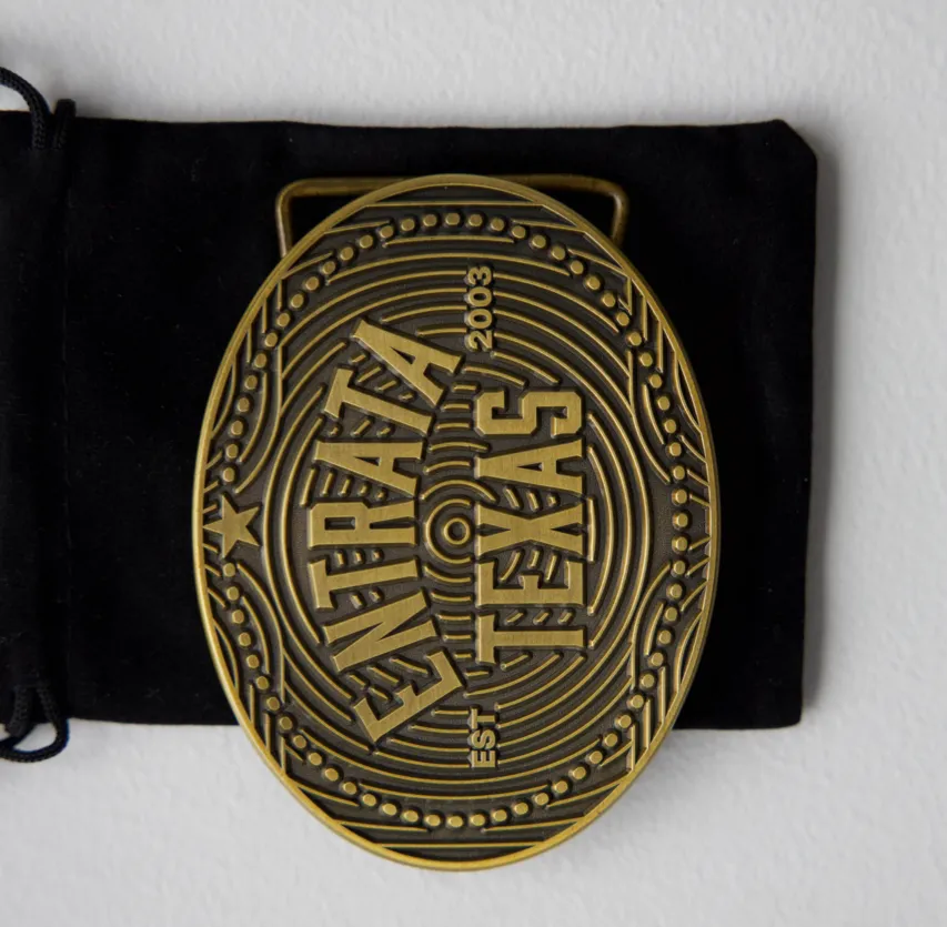Entrata Texas Belt Buckle Detail